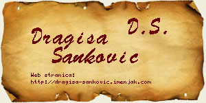 Dragiša Sanković vizit kartica
